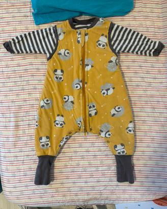 Sacco nanna con piedini tog 2.5 fantasia panda
