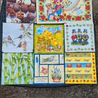 Tovaglioli per decoupage 