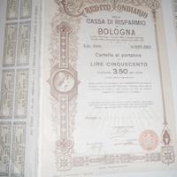 Cartella cassa di risparmio di bologna
