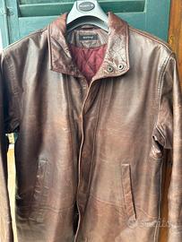 Giacca in pelle milestone-Taglia 50(L)- Vera pelle