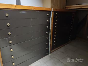 doppia cassettiera occhiali 