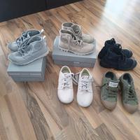 scarpe tela palladium scamosciato 36