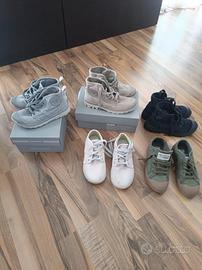 scarpe tela palladium scamosciato 36