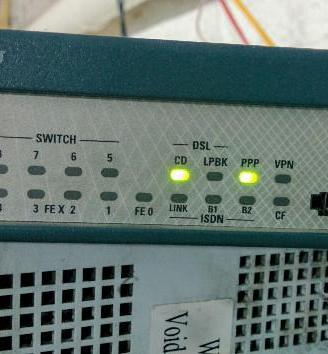 Router Cisco 1801 K9 ADSL ISDN 8 porte switch