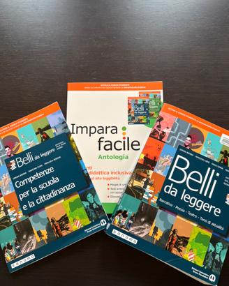 Belli da leggere - Antologia Sanoma - 3 volumi