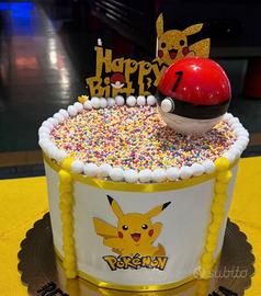 Torta scenografica Pikachu
