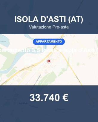 Immobile in asta di 70 m² con box auto a Isola d'A