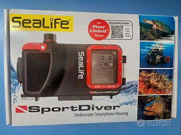 Custodia per telefono foto sub: SeaLife SportDive