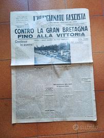 periodico l'artigianato fascista 1940