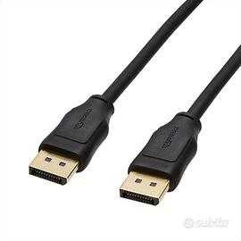 Cavo DisplayPort 1.2 Amazon Basics (1,8 m) - 4K Ul
