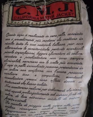 giubbotto pelle invernale