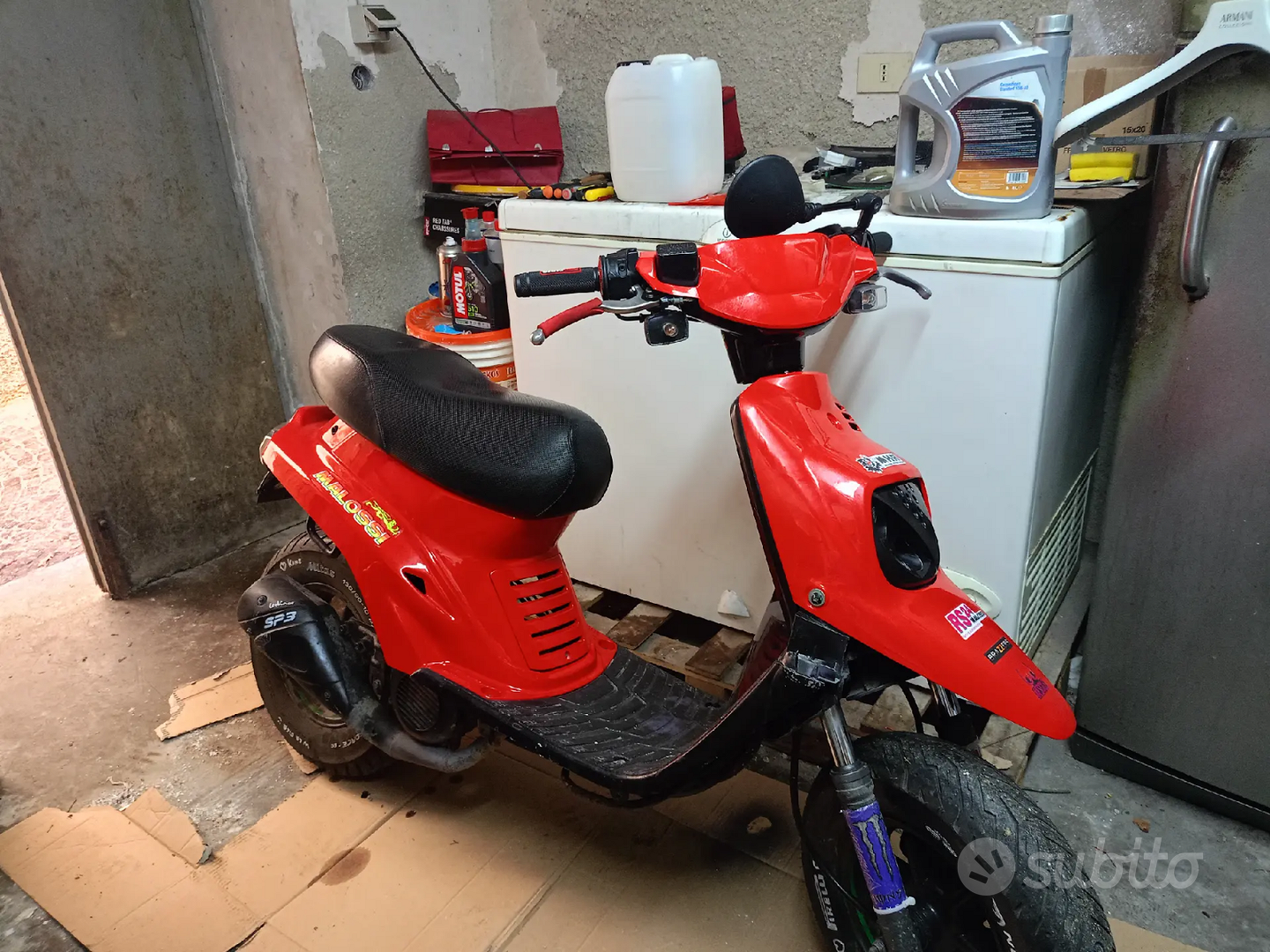 Yamaha Booster Spirit Booster 50 Rosso Mbk Booster Spirit 50 