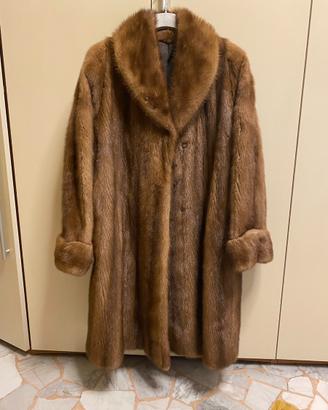 Pelliccia Vintage in Visone Miele - Oversize / M