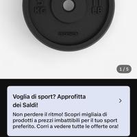Dischi Ghisa palestra + bilanciere+ ez+manubri