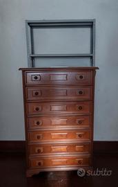 settimino in legno massello 