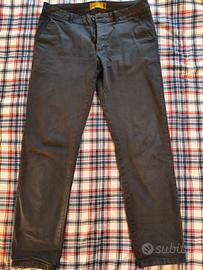 Pantaloni Chinos The Iconic Pants Neri Regular Fit