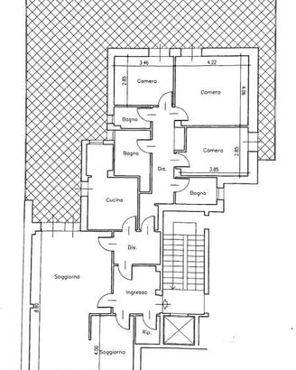 Appartamento di 190 m² con 5 locali a Sassari