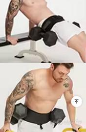 Cintura zavorrabile per fitness training