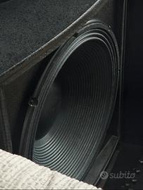 Subwoofer passivo Rcf 18” con box