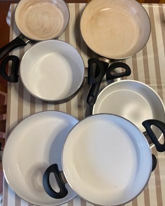 Set pentole padelle wok
