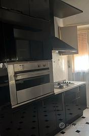 Cucina smaltata nera bianca