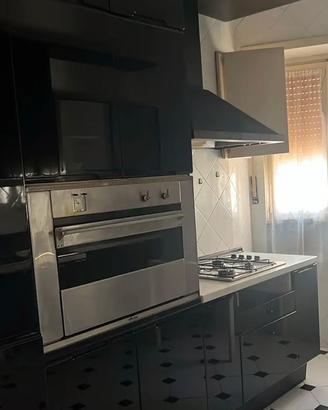 Cucina smaltata nera bianca