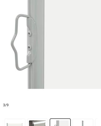 Tenda laterale retrattile 80x300