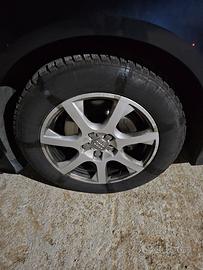 cerchi originali Audi 17" e gomme 