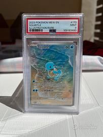 Pokemon 151 Squirtle 170 IR full art psa 9 eng