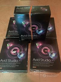 STOCK SOFTWARE AVID STUDIO  5 PEZZI