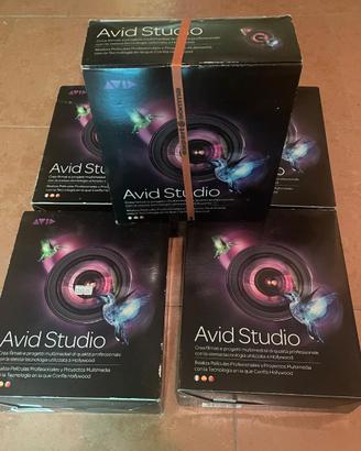 STOCK SOFTWARE AVID STUDIO  5 PEZZI