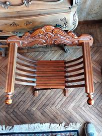 Sedia Savonarola pieghevole