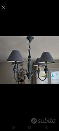 Lampadario stile shabby 