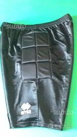Pantaloni portiere calcio corti neri Errea tg. M
