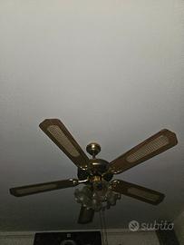 lampadario ventilatore