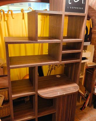 Mobile libreria con scrittoio 