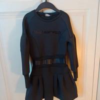 🖤Abito Karl Lagerfeld Kids in neoprene nuovo 8Y