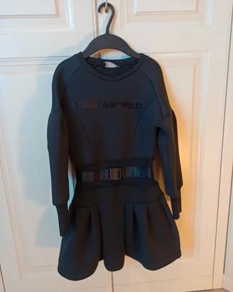 🖤Abito Karl Lagerfeld Kids in neoprene nuovo 8Y