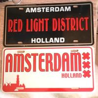 targhe collezione americane Amsterdam 