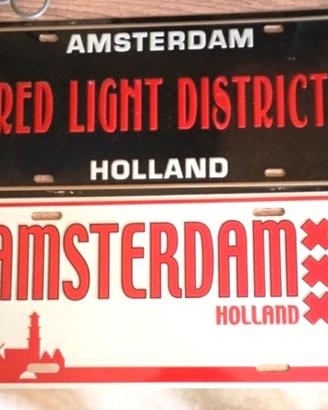 targhe collezione americane Amsterdam 