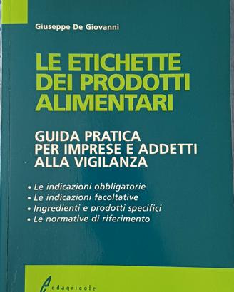 Libro sull'etichettatura di De Giovanni