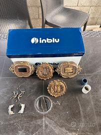 Placchette complete di bottini in bronzo