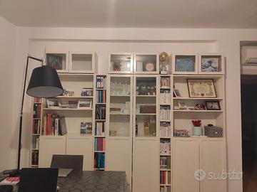 libreria modulabile e credenza 