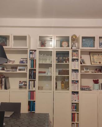 libreria modulabile e credenza 