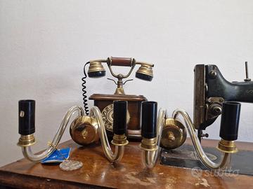 Coppia di Applique Bohéme vetro Vintage 