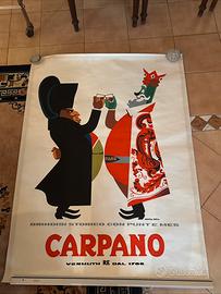 Manifesto pubblic. Carpano Punt e Mes Napoleone/Re