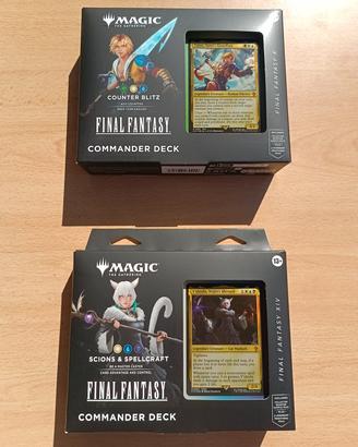 Magic FF Counter Blitz + Scions Spellcraft Decks 