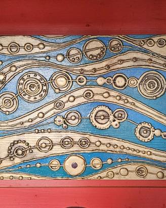Pannello d'Arredo Handmade 80X30