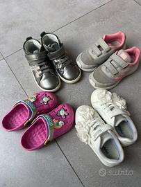 Scarpe miste per bimba n.24