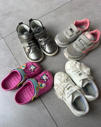 Scarpe miste per bimba n.24